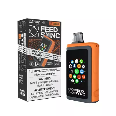 FEED SYNC – Smart Touch Screen Vape 30,000 Puffs